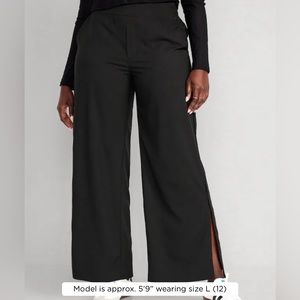 Black Quick Dry Active Wear Pants